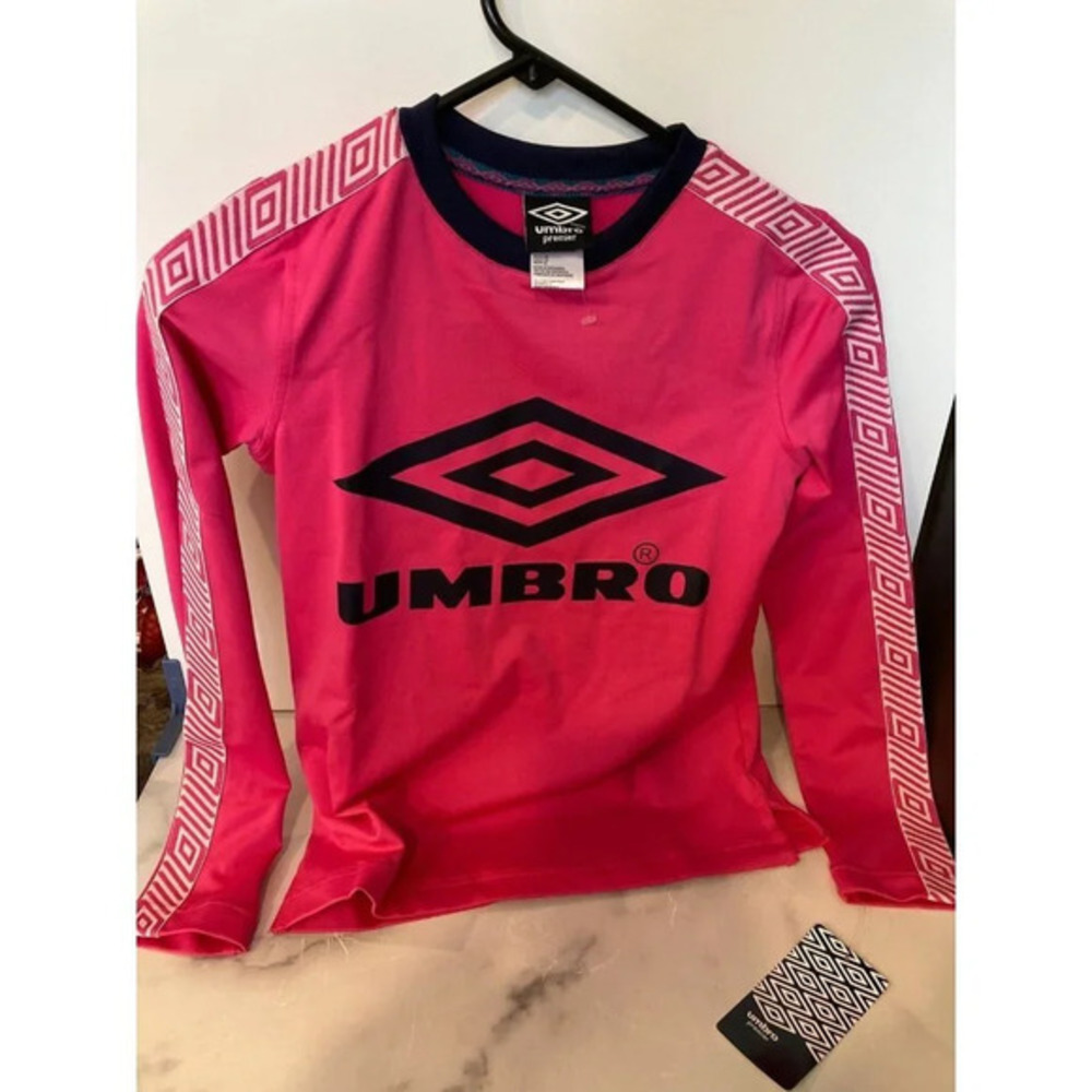 Néw Sz 8 umbro long sleeve jersey​‎
